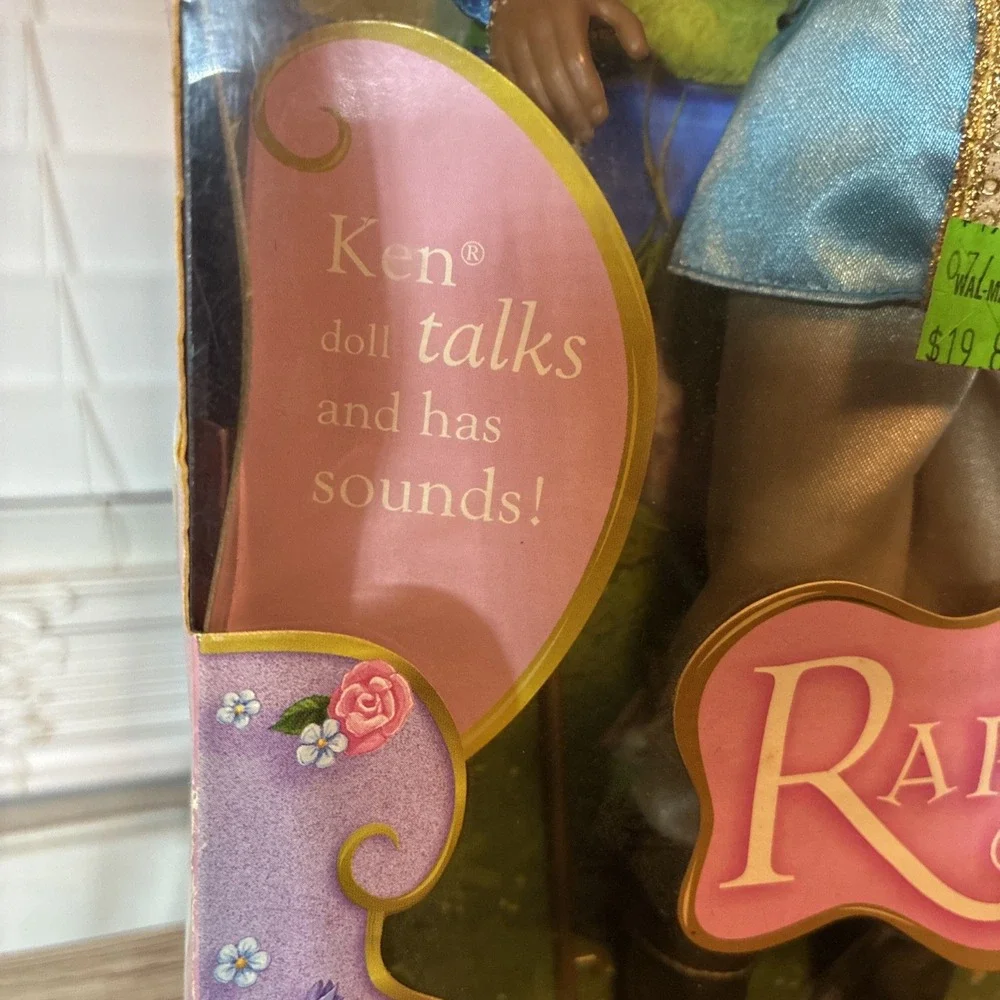 Mattel Barbie Rapunzel Ken Prince Stefan African American Doll